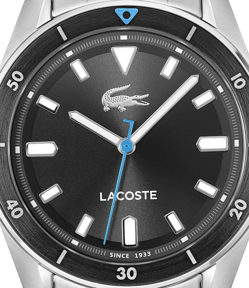 Lacoste Men's Boston Analog Stainless Steel Bracelet Watch