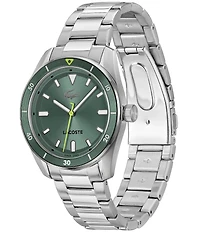 Lacoste Men's Boston Analog Stainless Steel Bracelet Watch