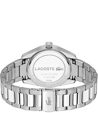 Lacoste Men's Boston Three Hand Stainless Steel Bracelet Watch