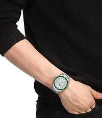 Lacoste Men's Boston Three Hand Stainless Steel Bracelet Watch