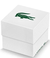Lacoste Men's Boston Three Hand Two Tone Stainless Steel Bracelet Watch