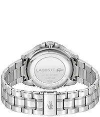 Lacoste Men's Capbreton Three Hand Stainless Steel Bracelet Watch