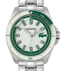 Lacoste Men's Capbreton Three Hand Stainless Steel Bracelet Watch