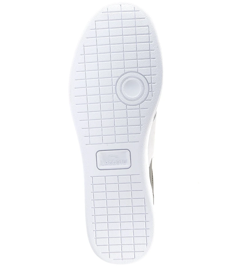 Lacoste Men's Carnaby Leather Cigar Bar Sneakers