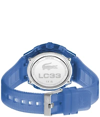 Lacoste Men's Crocodelle Ana-Digi Silicone Strap Watch
