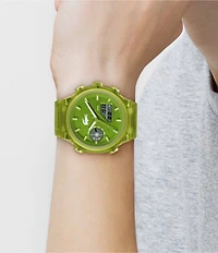 Lacoste Men's Crocodelle Ana-Digi Silicone Strap Watch
