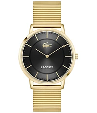 Lacoste Men's Crocorigin Two Hand Stainless Steel Bracelet Watch