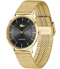 Lacoste Men's Crocorigin Two Hand Stainless Steel Bracelet Watch