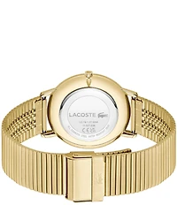 Lacoste Men's Crocorigin Two Hand Stainless Steel Bracelet Watch