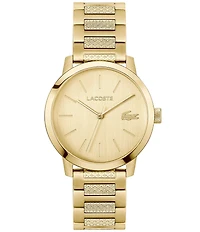 Lacoste Men's L.12.12 Metropole Analog Stainless Steel Bracelet Watch