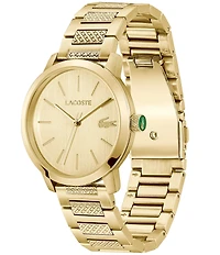 Lacoste Men's L.12.12 Metropole Analog Stainless Steel Bracelet Watch