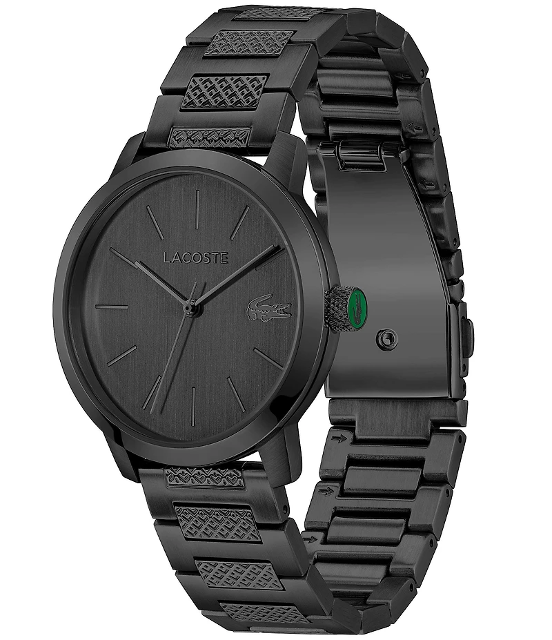 Lacoste Men's L.12.12 Metropole Analog Stainless Steel Bracelet Watch