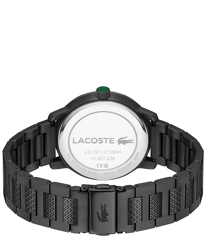 Lacoste Men's L.12.12 Metropole Analog Stainless Steel Bracelet Watch