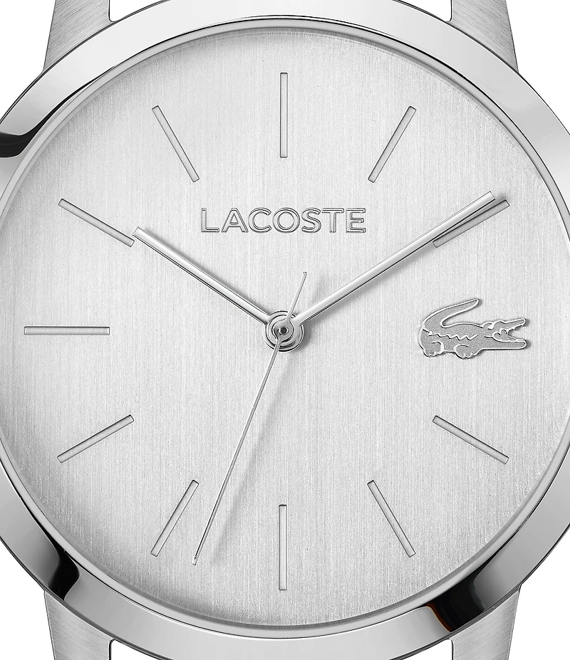 Lacoste Men's L.12.12 Metropole Analog Stainless Steel Watch