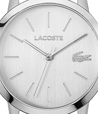 Lacoste Men's L.12.12 Metropole Analog Stainless Steel Watch