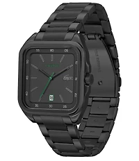 Lacoste Men's L.12.12 Up Three Hand Stainless Steel Bracelet Watch