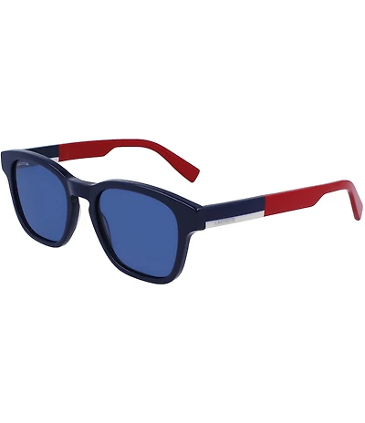 Lacoste Men's L986S 52mm Color Block Square Sunglasses