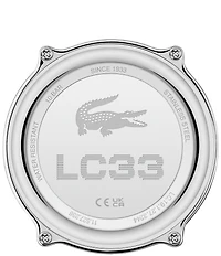 Lacoste Men's LC33 Ana-Digi Silicone Strap Watch