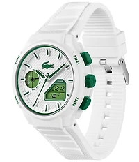 Lacoste Men's LC33 Ana-Digi Silicone Strap Watch