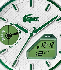 Lacoste Men's LC33 Ana-Digi Silicone Strap Watch