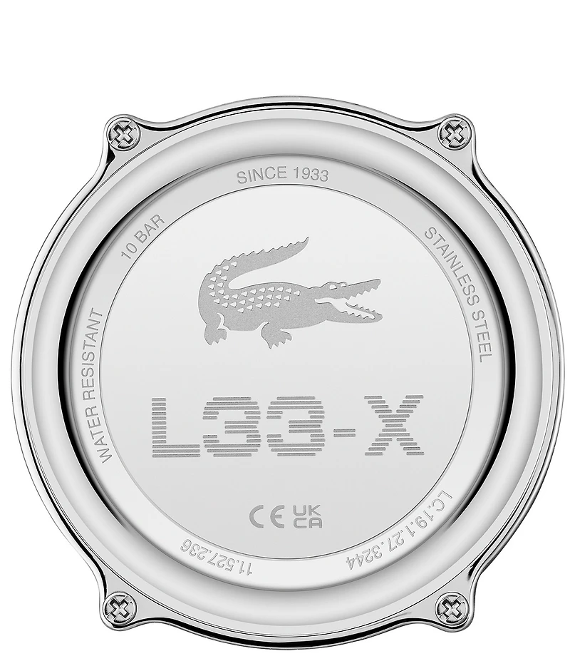 Lacoste Men's LC33 Ana-Digi Silicone Strap Watch