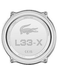Lacoste Men's LC33 Ana-Digi Silicone Strap Watch