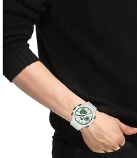 Lacoste Men's LC33 Ana-Digi Silicone Strap Watch