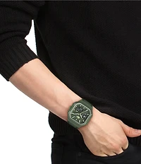 Lacoste Men's LC33 Ana-Digi Silicone Strap Watch
