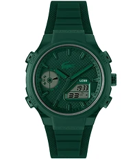 Lacoste Men's LC33 Ana-Digi Silicone Strap Watch