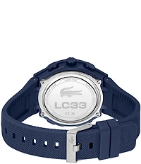 Lacoste Men's LC33 Ana-Digi Silicone Strap Watch