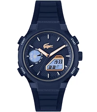 Lacoste Men's LC33 Ana-Digi Silicone Strap Watch