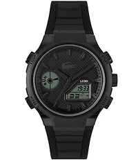 Lacoste Men's LC33 Ana-Digi Silicone Strap Watch
