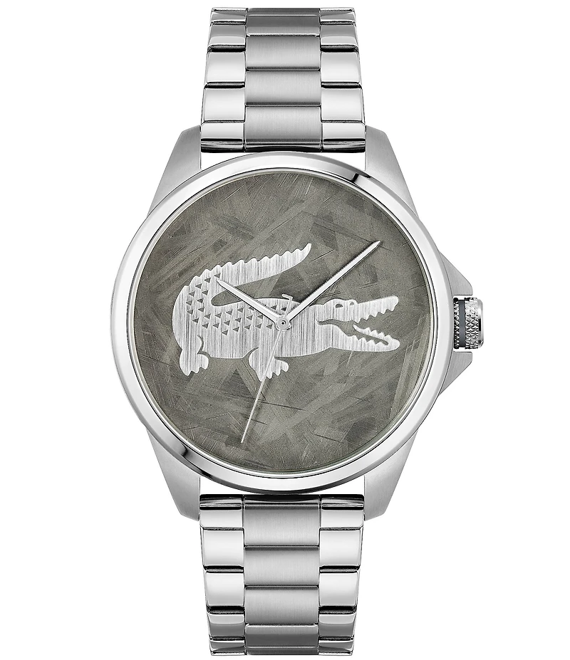Lacoste Men's Le Croc Analog Stainless Steel Bracelet Watch