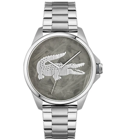 Lacoste Men's Le Croc Analog Stainless Steel Bracelet Watch