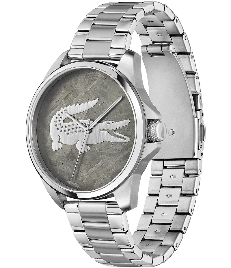 Lacoste Men's Le Croc Analog Stainless Steel Bracelet Watch
