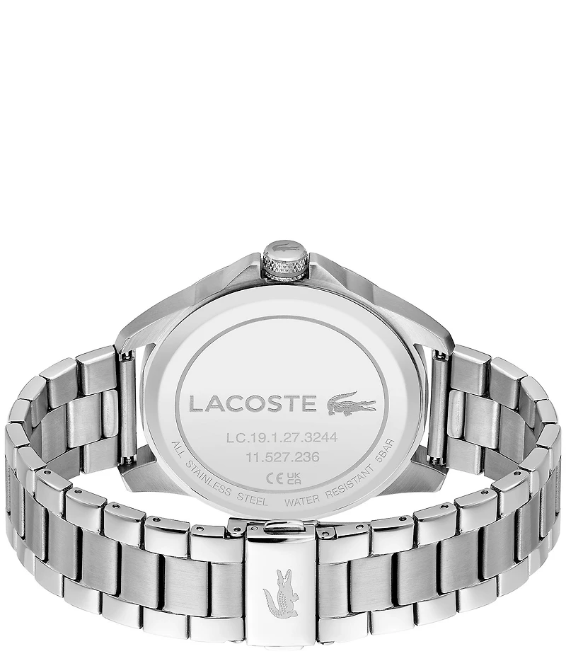 Lacoste Men's Le Croc Analog Stainless Steel Bracelet Watch
