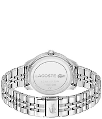 Lacoste Men's Libson Three Hand Stainless Steel Bracelet Watch