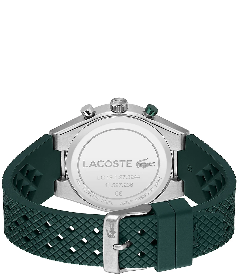 Lacoste Men's Line Racer Multifunction Silicone Strap Watch