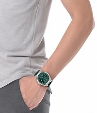 Lacoste Men's Line Racer Multifunction Silicone Strap Watch
