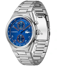 Lacoste Men's Line Racer Multifunction Stainless Steel Bracelet Watch