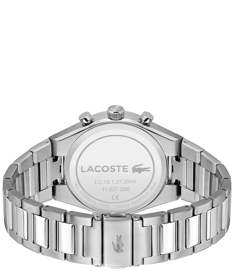 Lacoste Men's Line Racer Multifunction Stainless Steel Bracelet Watch