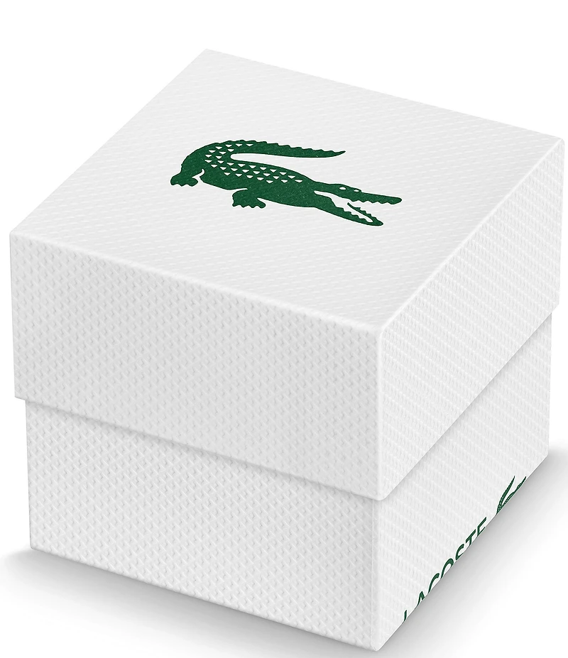 Lacoste Men's Lisbon Three Hand Leather Strap Watch