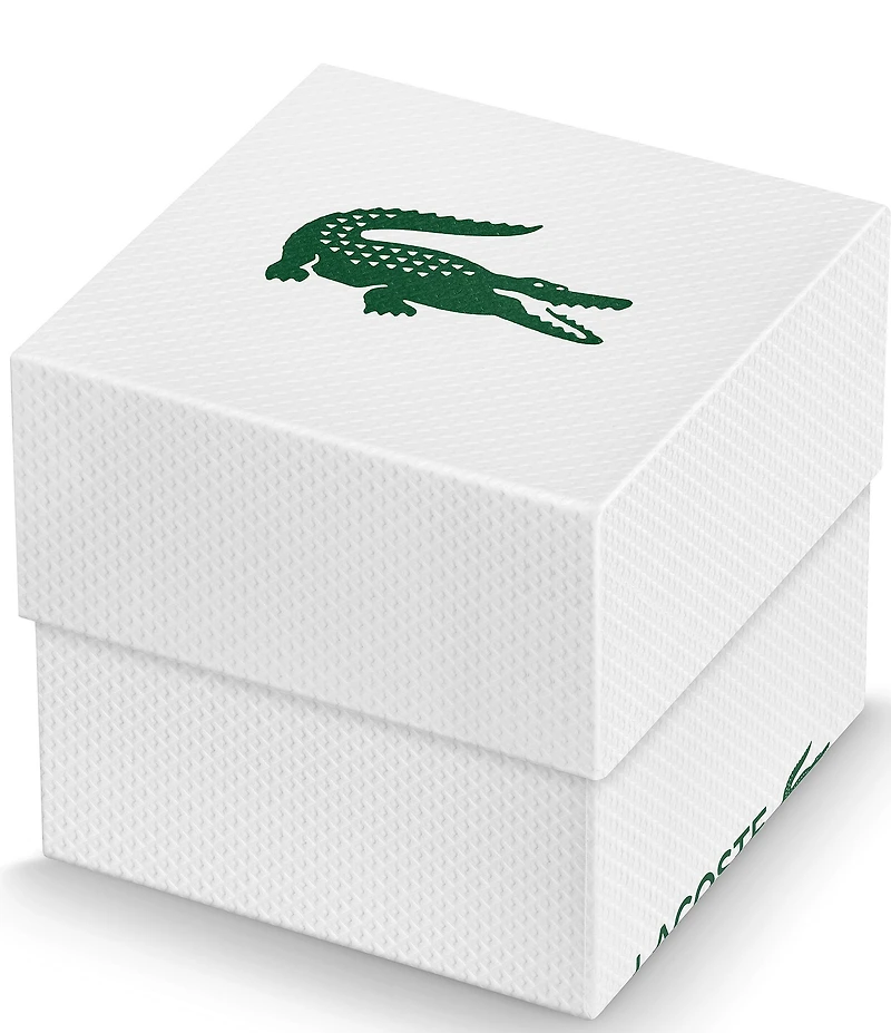 Lacoste Men's Lisbon Three Hand Stainless Steel Bracelet Watch