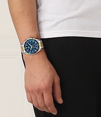 Lacoste Men's Mainsail Chronograph Two Tone Stainless Steel Bracelet Watch