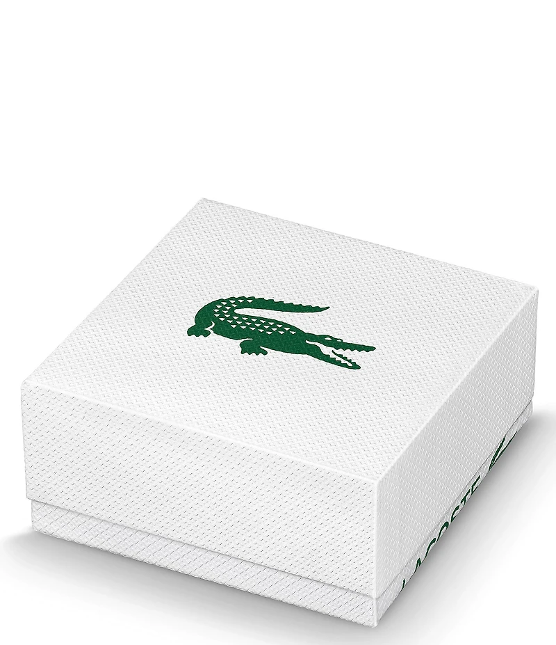 Lacoste Men's Metropole Edge Stainless Steel & Enamel Chain Bracelet