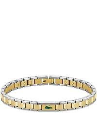 Lacoste Men's Metropole Edge Stainless Steel Chain Bracelet