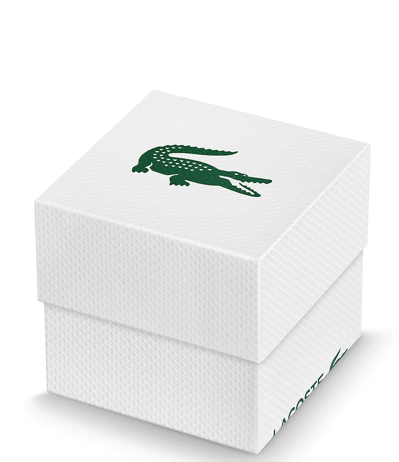 Lacoste Men's Rene Three Hand Stainless Steel Bracelet Watch