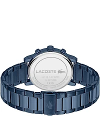 Lacoste Men's Replay Multifunction Blue Tone Stainless Steel Bracelet Watch