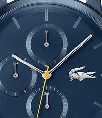 Lacoste Men's Replay Multifunction Blue Tone Stainless Steel Bracelet Watch