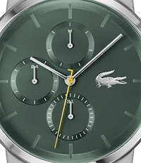 Lacoste Men's Replay Multifunction Stainless Steel Mesh Bracelet Watch